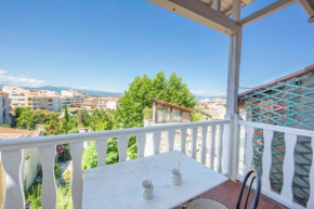 100m2 duplex apartment, glimpse of the sea